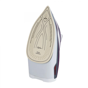 Plancha de vapor JATA PL221C con suela cerámica. Vapor vertical. Autolimpieza. 2400 W