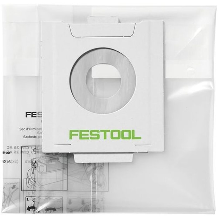 Sac d'élimination des déchets FESTOOL ENS-CT 36 AC - 5 pièces - 496215