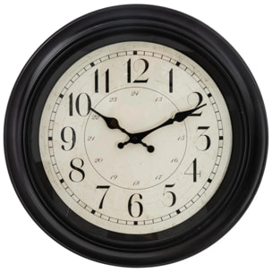 Horloge "Ilan" à moulures D40cm