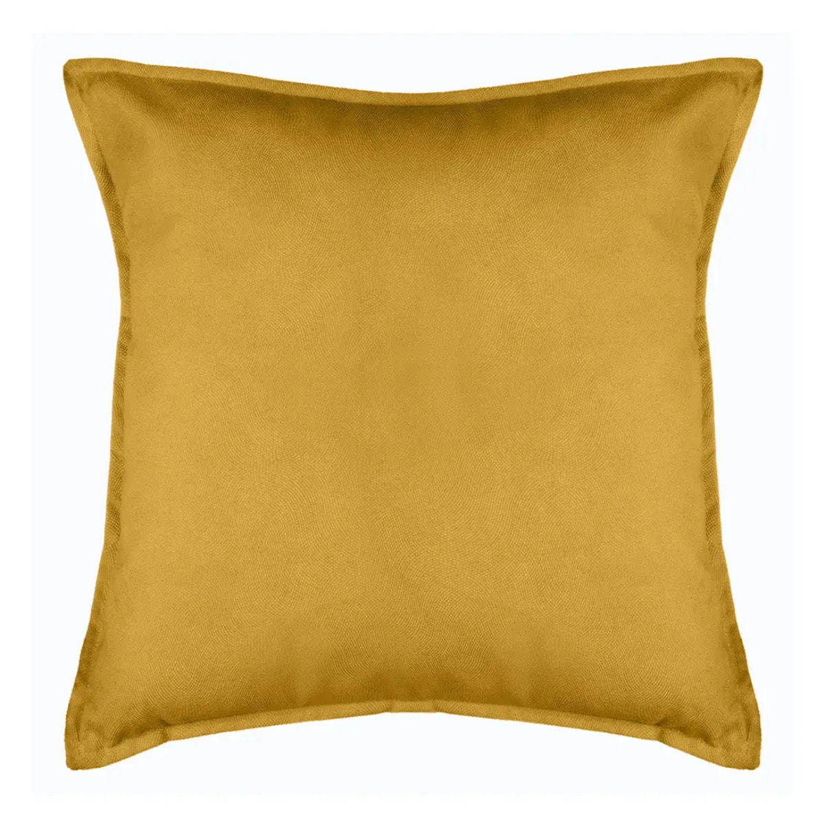 Coussin "LILOU" coton jaune 45x45cm