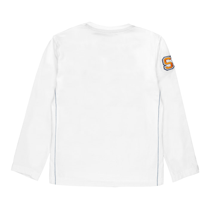 T-shirt con stampa logo