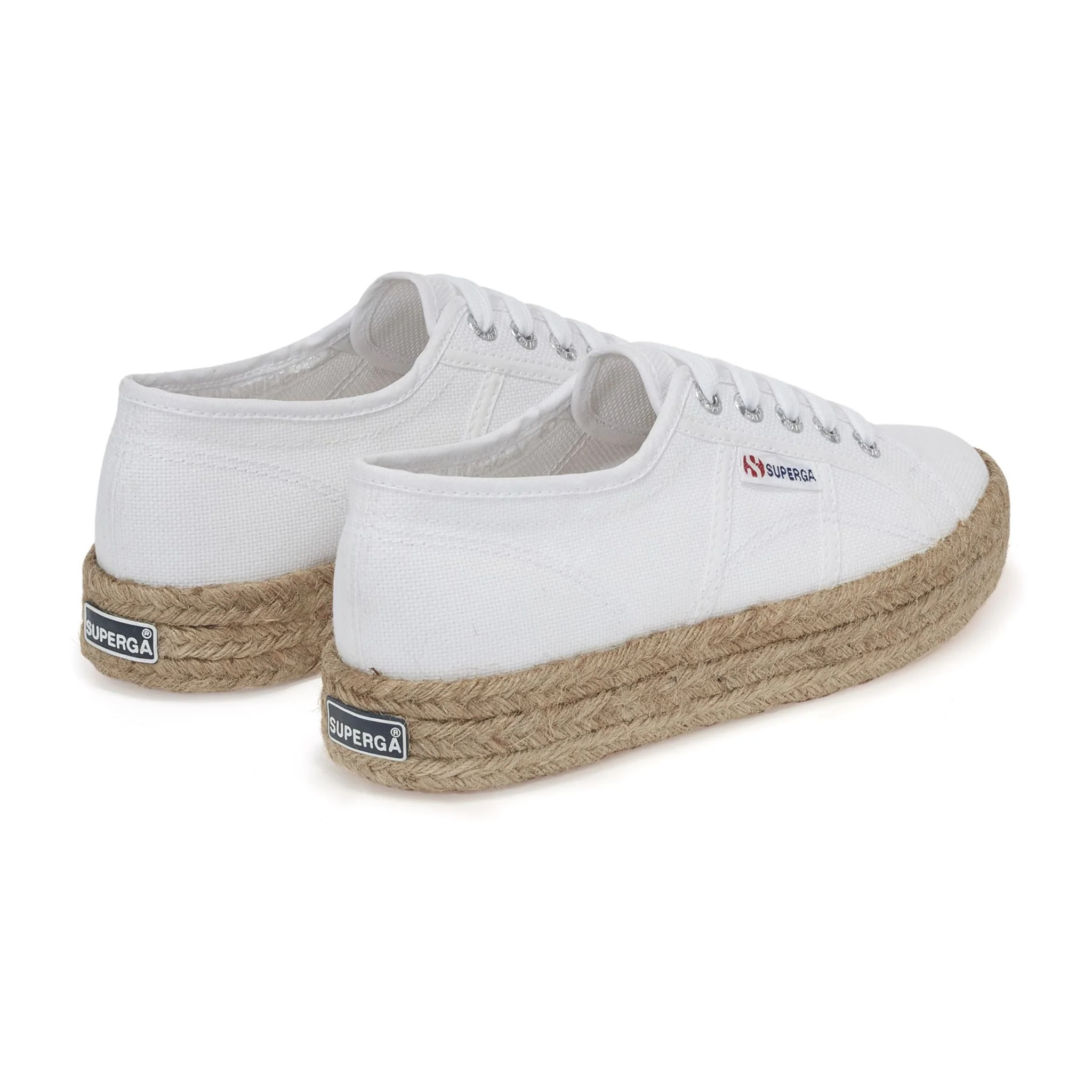Superga - Zapatos de mujer Mujer Blanco - 2730 Rope
