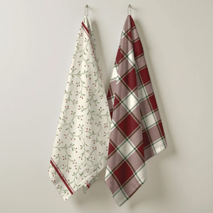 Lot de 2 torchons de cuisine Wish 2 - 13