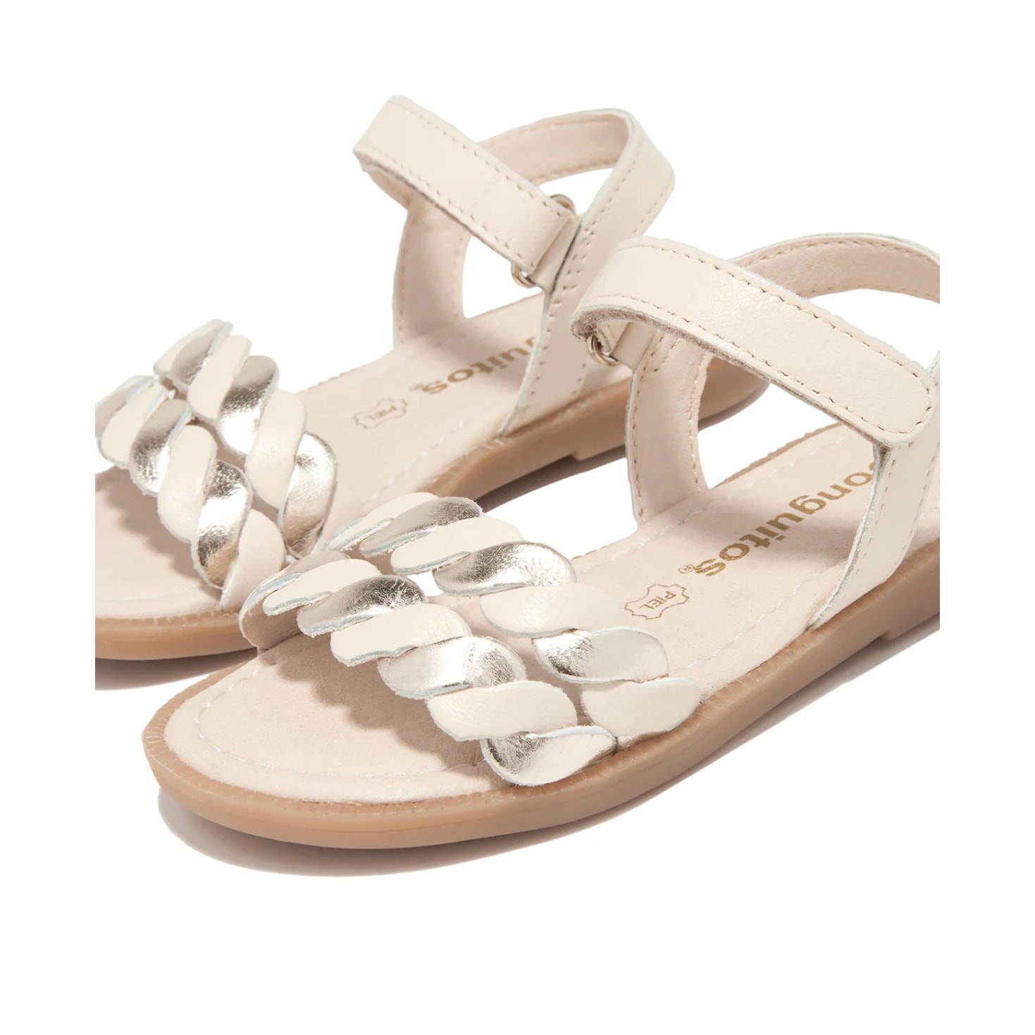 Sandalias Trenza Beige