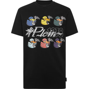 PHILIPP PLEIN Camiseta de cuello redondo y manga corta DUCK