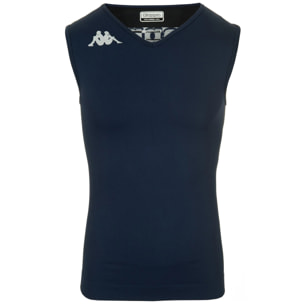 Kappa - Skin T-Shirts & Top Donna Blu - KAPPA4SKIN KOMBAT NANKV