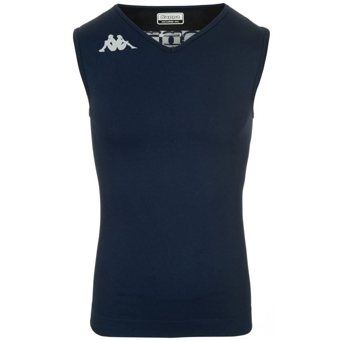 Kappa - Skin T-Shirts & Top Donna Blu - KAPPA4SKIN KOMBAT NANKV