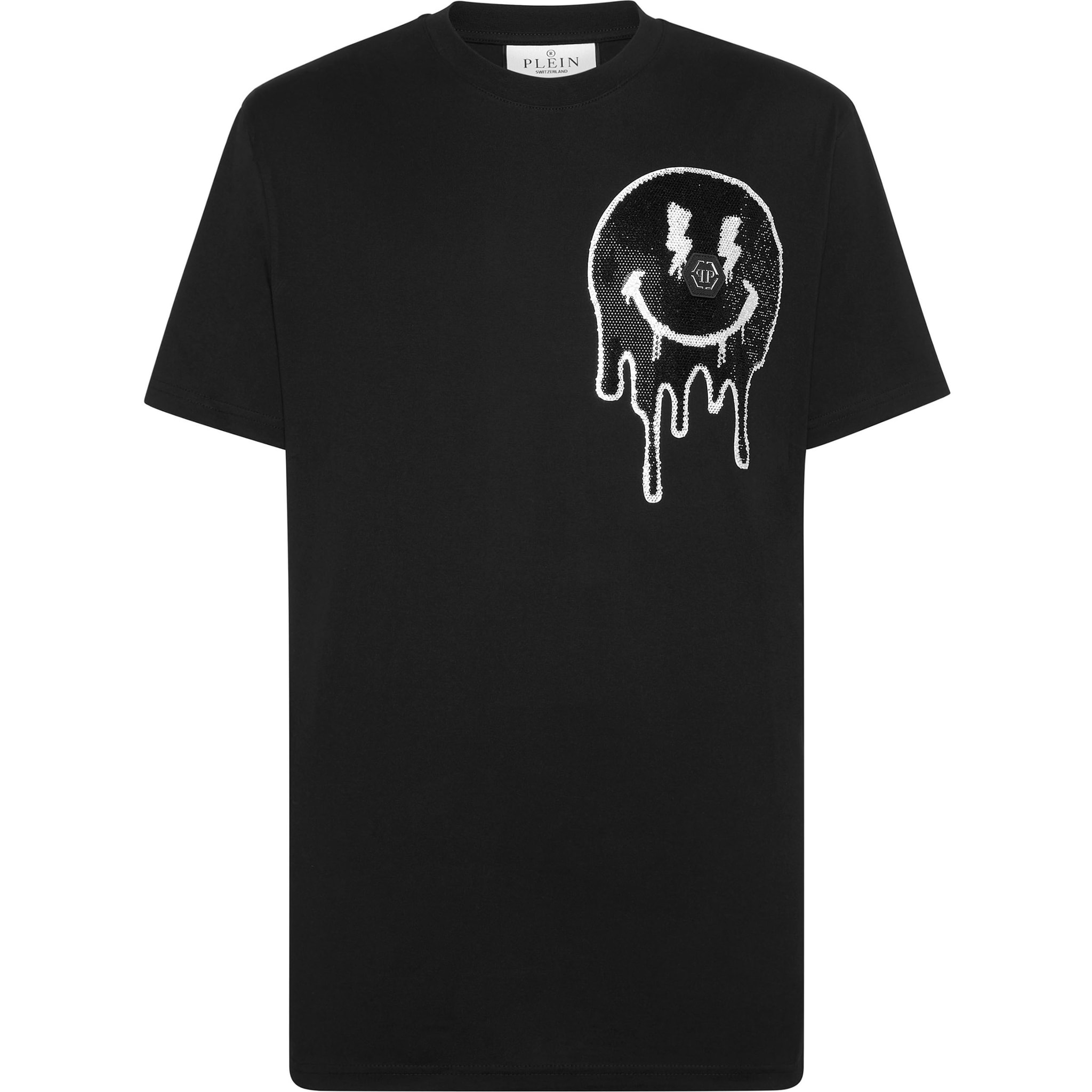 PHILIPP PLEIN T-Shirt Round Neck SMILE