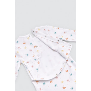 Tutina per neonato a maniche lunghe con stampa pioggia