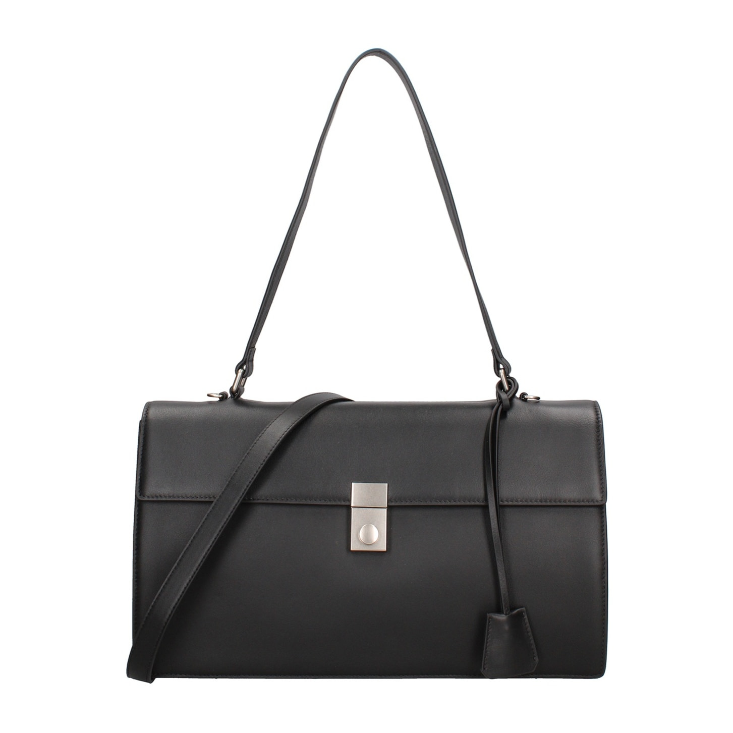 Borsa a spalla da donna Made in Italy - Modello Ereba Ultra - 100% pelle - 34.5 x 21.0 x 10.0 cm