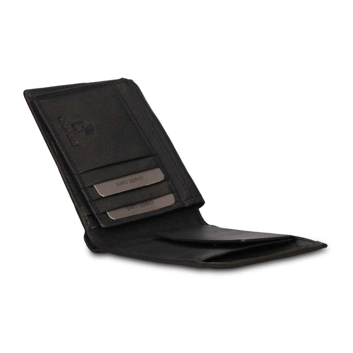 Portafoglio uomo in vera pelle - Modello Erevan Prime - Casual - 12.0 x 10.0 x 2.5 cm