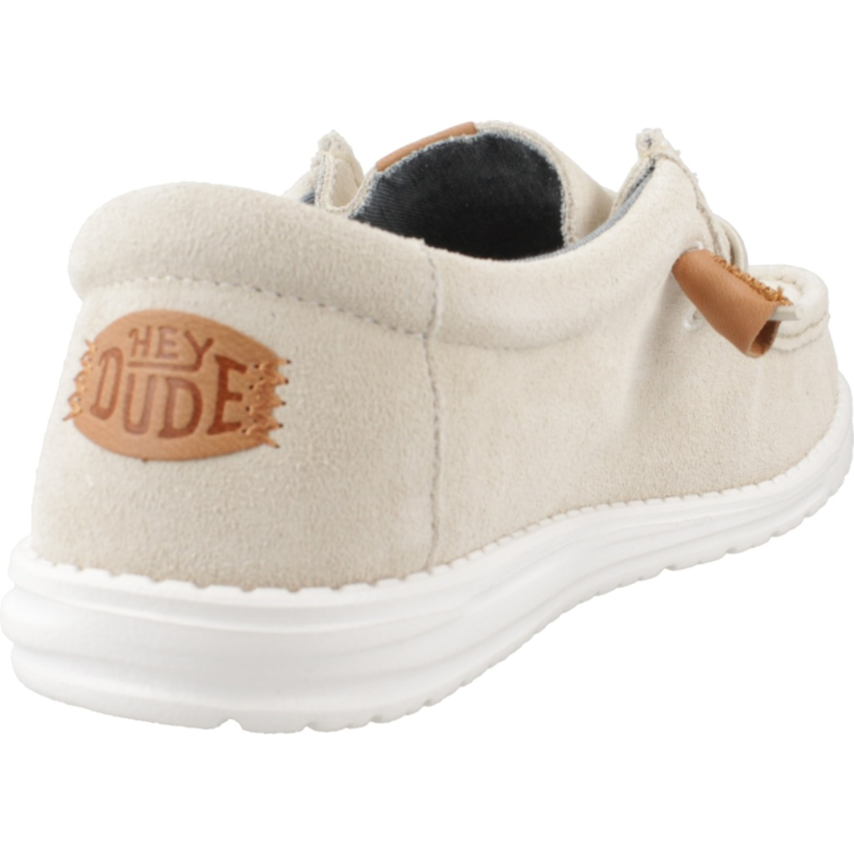 Informales Hombre de la marca HEY DUDE  modelo WALLY CRAFT SUEDE White