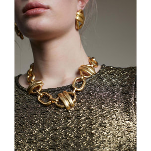 Camicetta a maniche lunghe e maniche a sbuffo