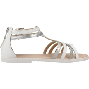 Sandalias Niña de la marca GEOX  modelo J SANDAL KARLY GIRL BLANCO