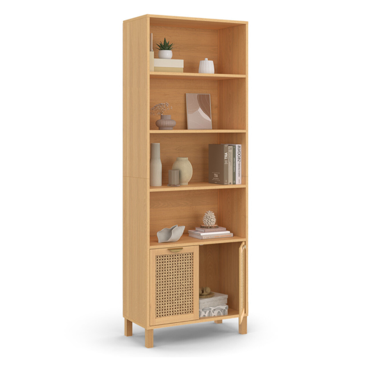 Etagère Eve en cannage 5 niveaux