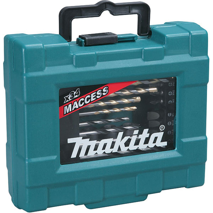 Coffret 34 accessoires perçage-vissage Maccess MAKITA - D-36980