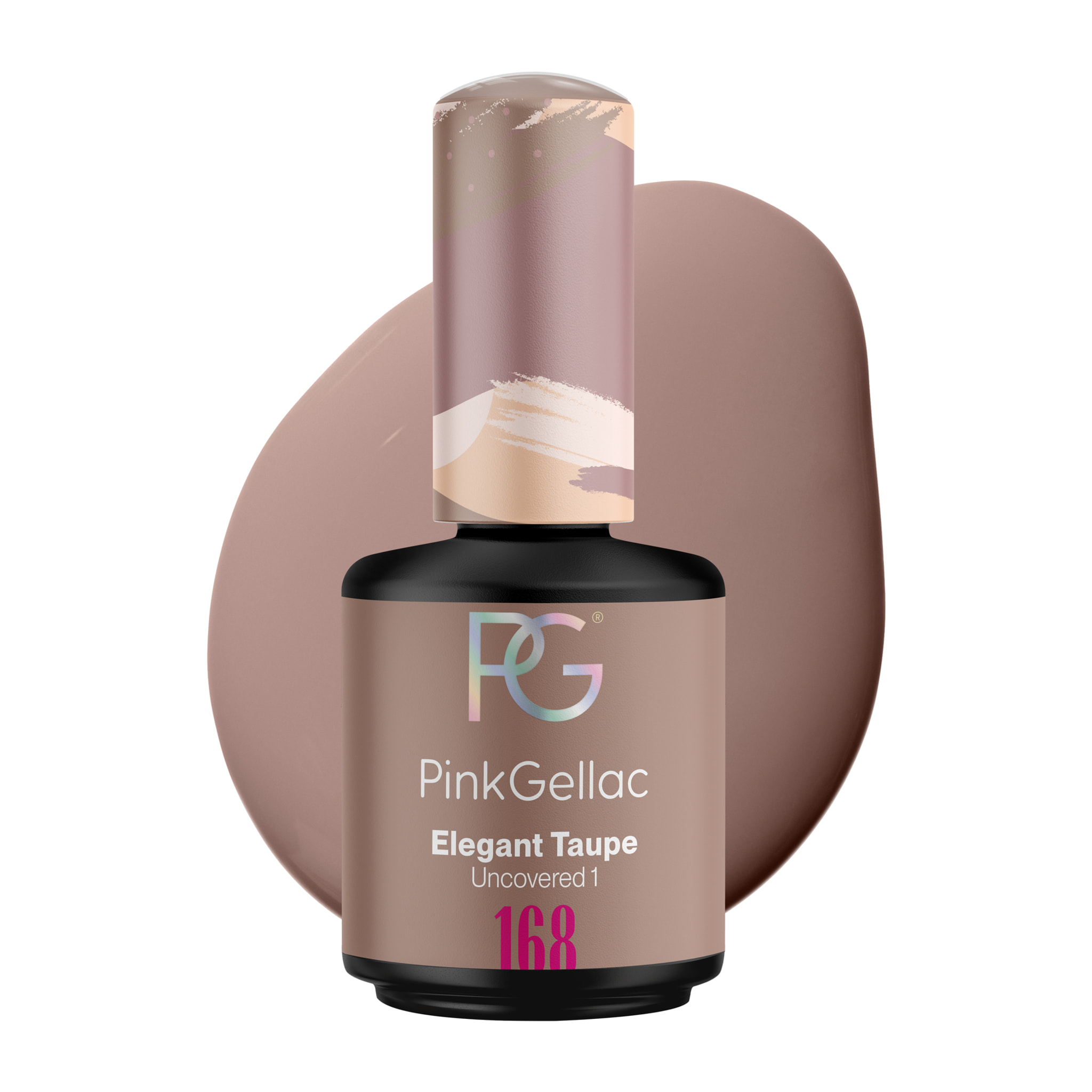 Vernis semi-permanent - 168 Elegant Taupe- 15 ml
