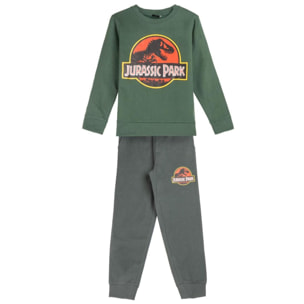 Conjunto cómodo y suave para niños de uso diario "Jurassic Park"