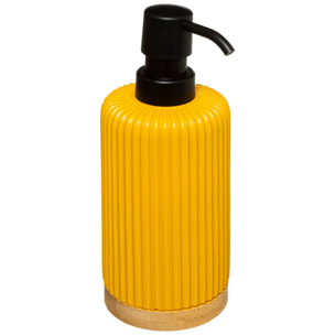 Distributeur à savon 270ml Jaune moutarde Modern Color