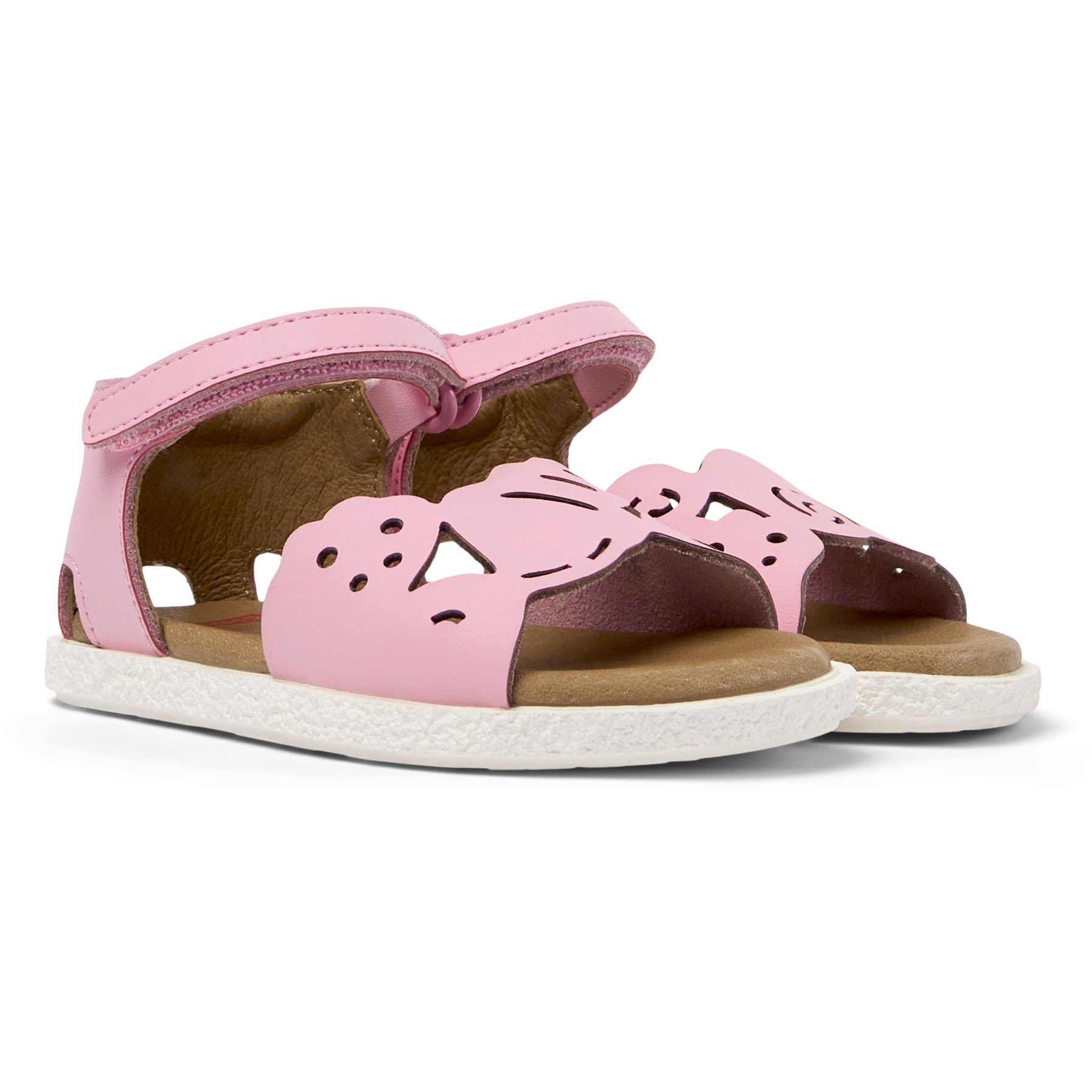 Sandalias - CAMPER Miko - Rosa - Cuero liso