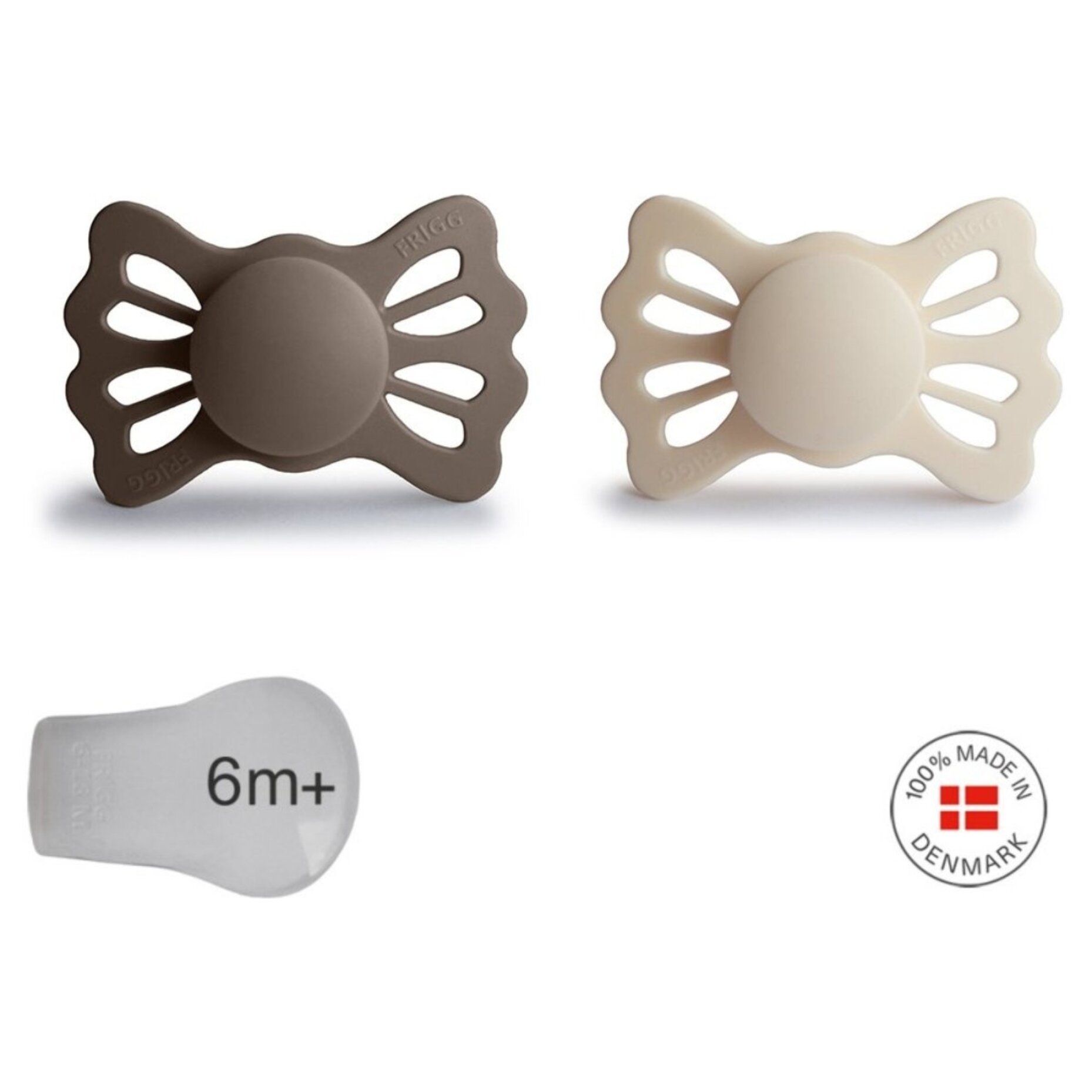 Frigg Pack 2 Chupetes Sim. Silicona Lucky