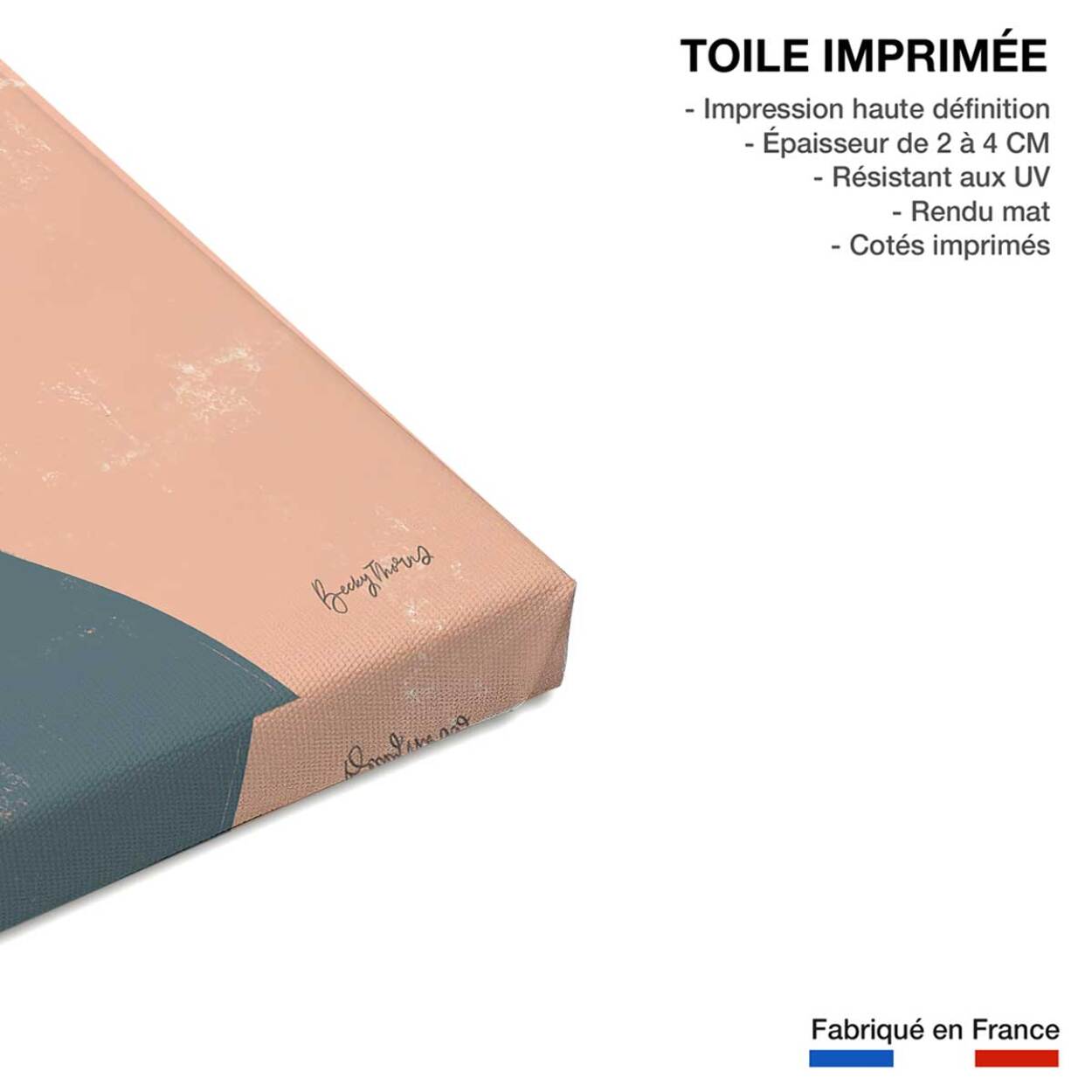 Tableau Couleurs du sud Toile imprimée