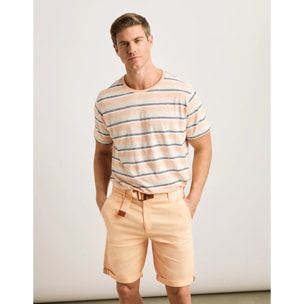 Camiseta Manga Corta Naranja - Galizaira