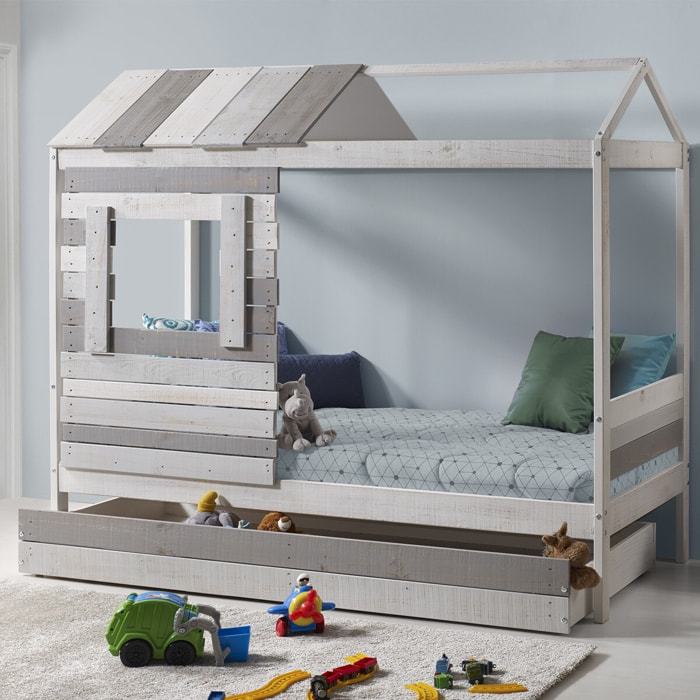 Tiroir pour lit cabane enfant - SUE