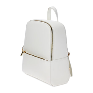Mochila color crema