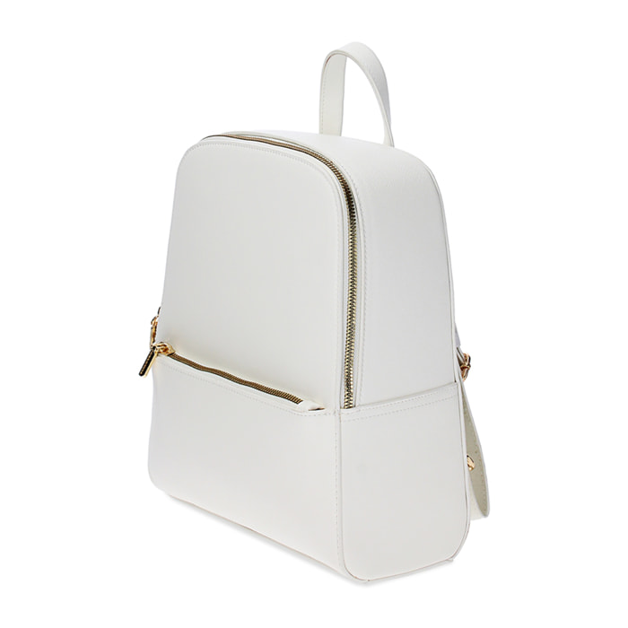 Mochila color crema