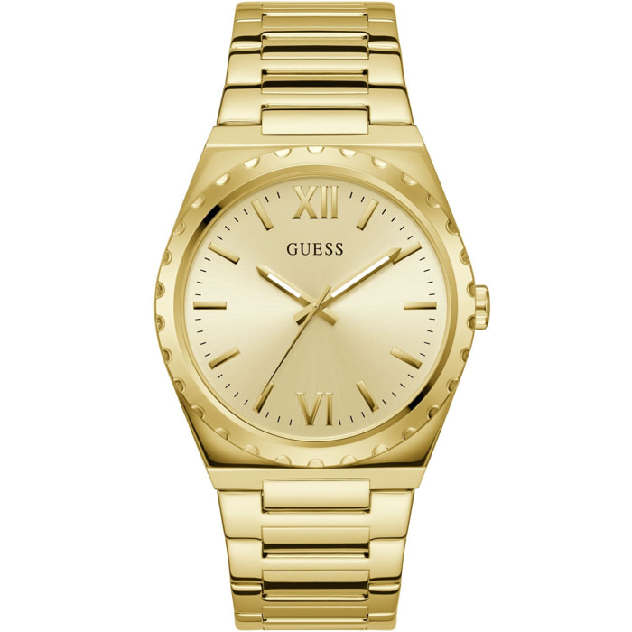 Guess Reloj Analógico De Cuarzo Central