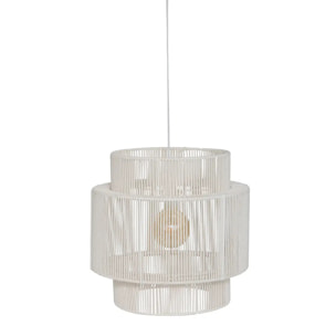 Suspension Liby blanche D38cm