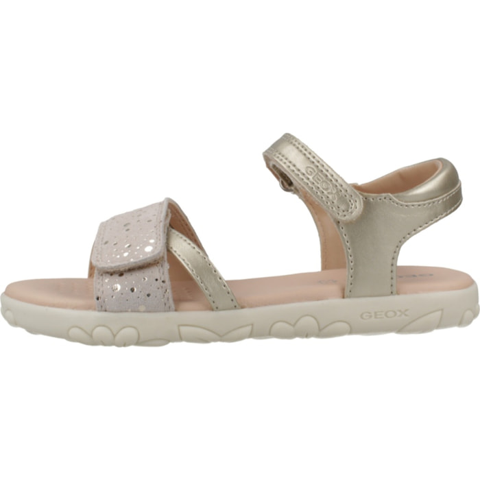 Sandalias Niña de la marca GEOX  modelo J SANDAL HAITI ORO