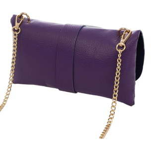 Amaseno bolso bandolera mujer. Piel auténtica Dollaro.