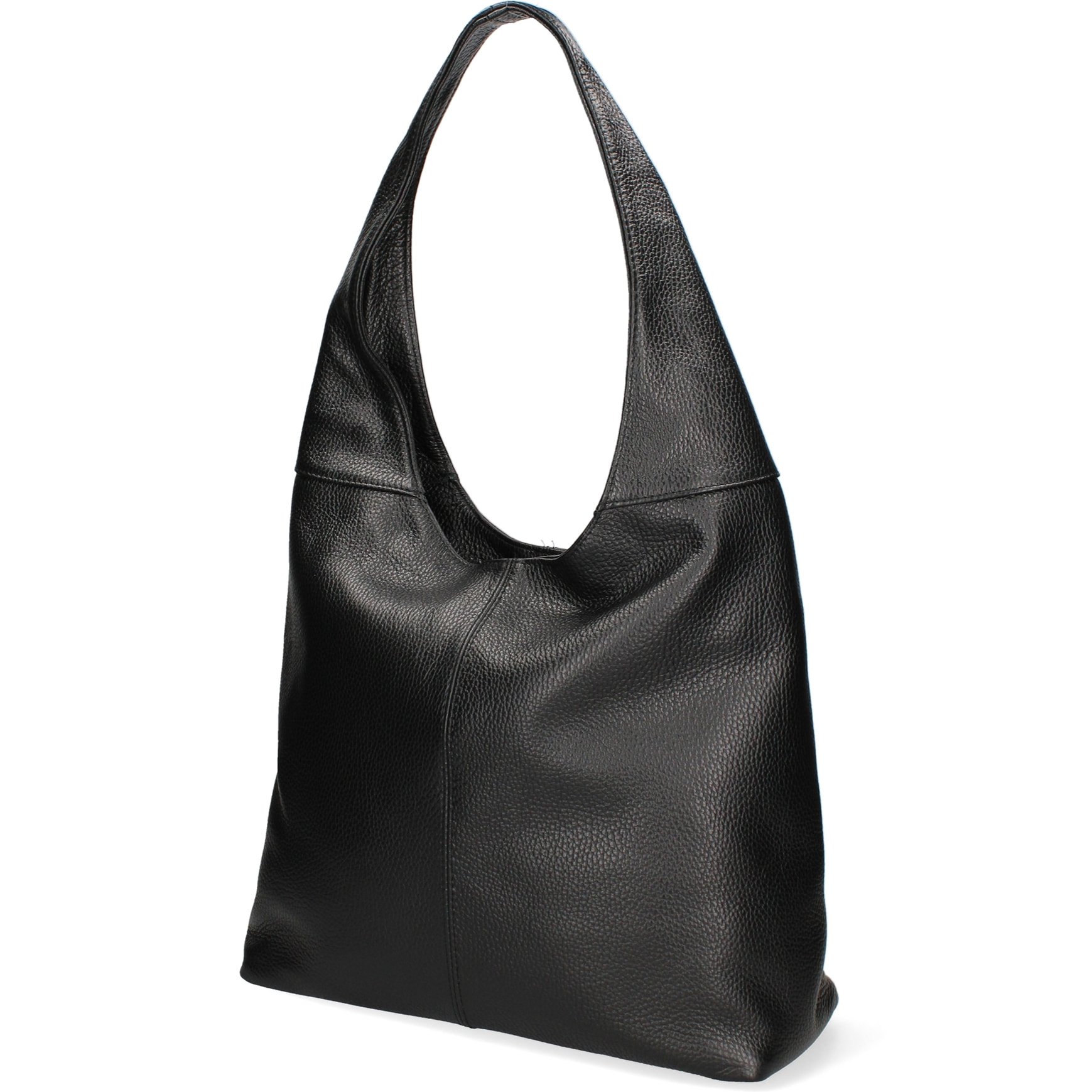 Borsa a sacca  da donna In Vera pelle Made in Italy 39x55x13 cm