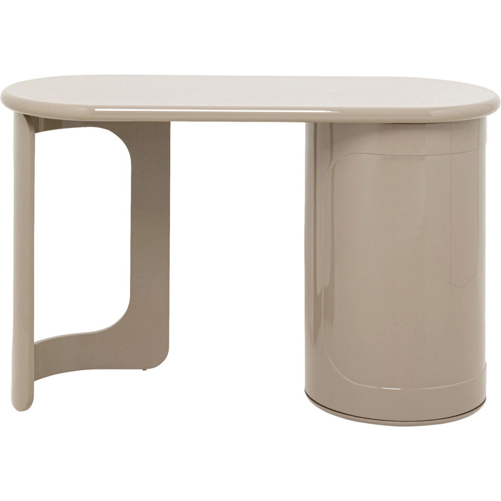 Bureau Groove taupe 120x50cm Kare Design