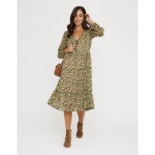 Vestido Largo Multicolor - Nin