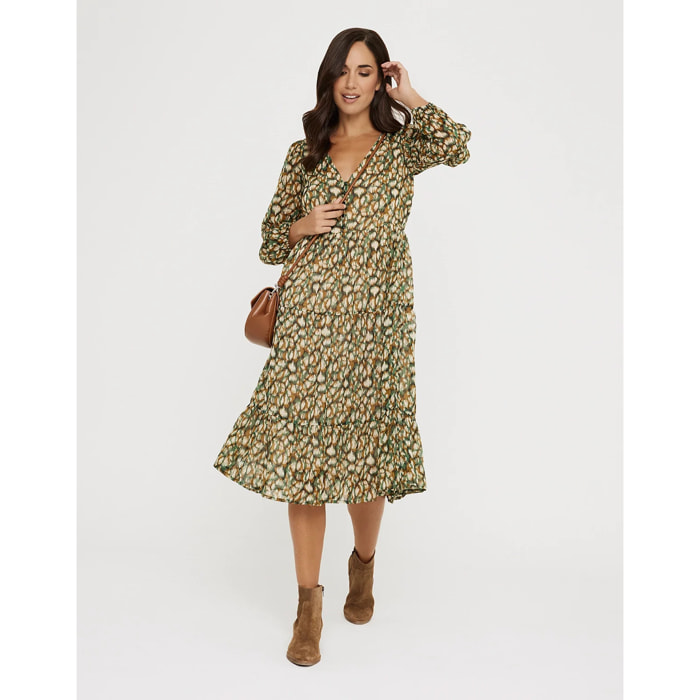 Vestido Largo Multicolor - Nin