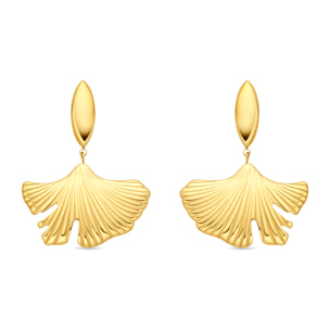 Pendientes Bese acabado oro amarillo 18k