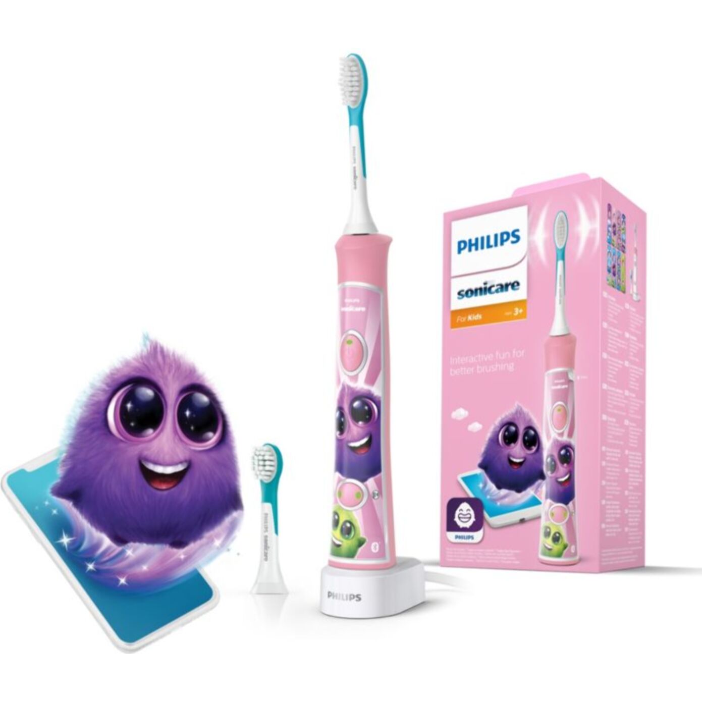 Brosse à dents électrique PHILIPS Sonicare HX6352/42 pour enfant