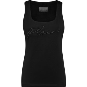 PHILIPP PLEIN Camiseta de tirantes SIGNATURE