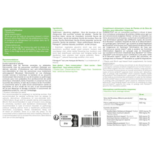 ISN - Puredetox - Elimination des toxines - Action globale et ciblée sur les 5 émonctoires - Sans Sucre - Sans Gluten - Cure 10 jours - Lot de 2
