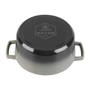 Cocotte ronde en fonte émaillée