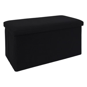 Coffre Banc Pliable Atome Noir