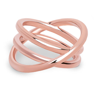 Bague TrinityOr Rosé