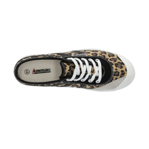 KAWASAKI K-Players Star Canvas Shoe K192029-ES 8002 Leopard