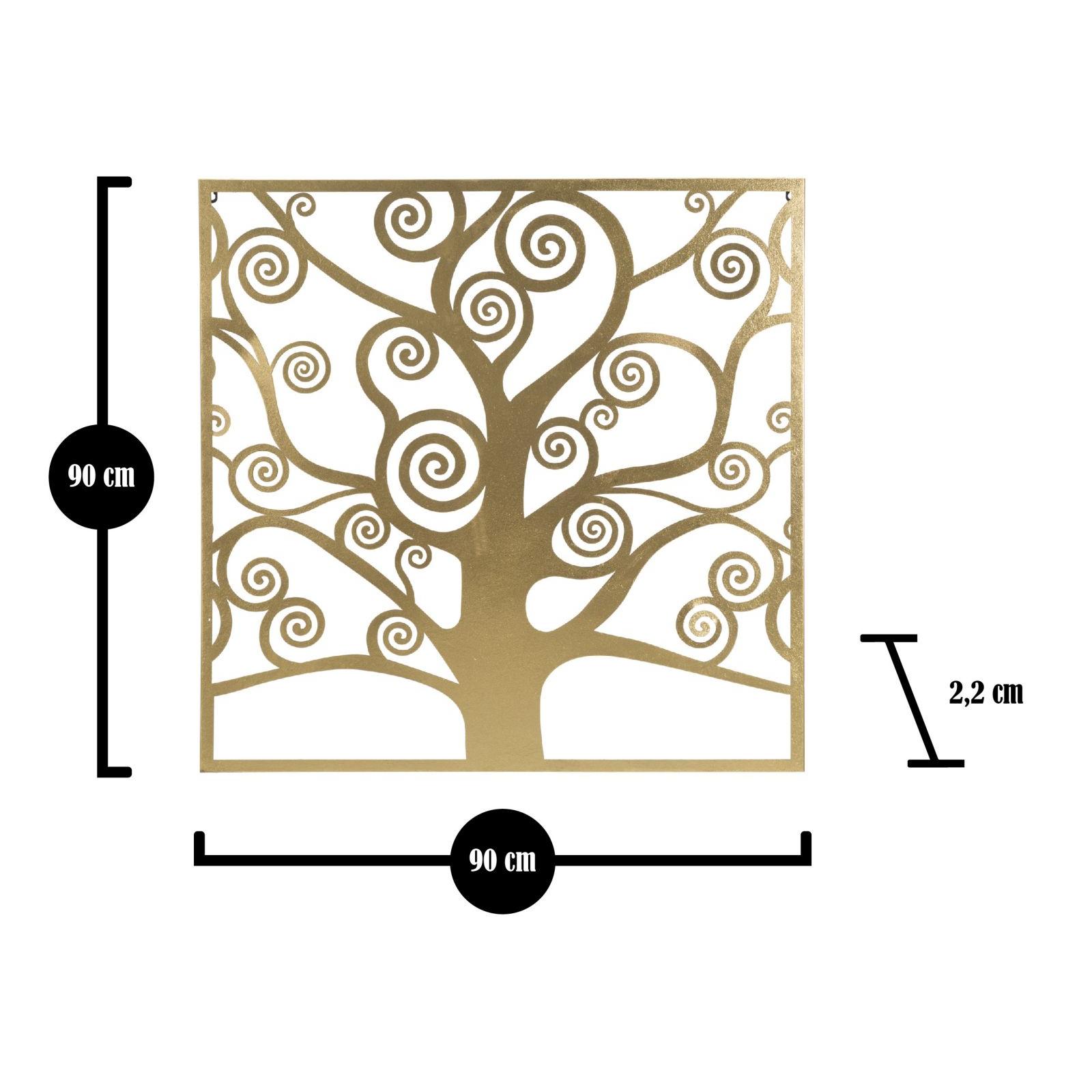 PANNELLO ALBERO DELLA VITA GOLD CHARME1921 DORATO