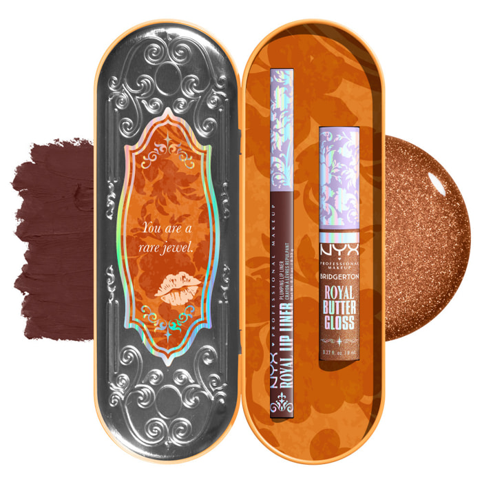 NYX Professional Makeup Collection Limitée Bridgerton Royal Kit Lèvres 06