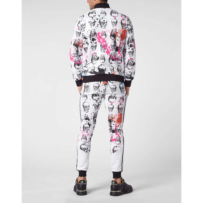 PHILIPP PLEIN Chándal: sudadera con capucha y pantalón SKULL