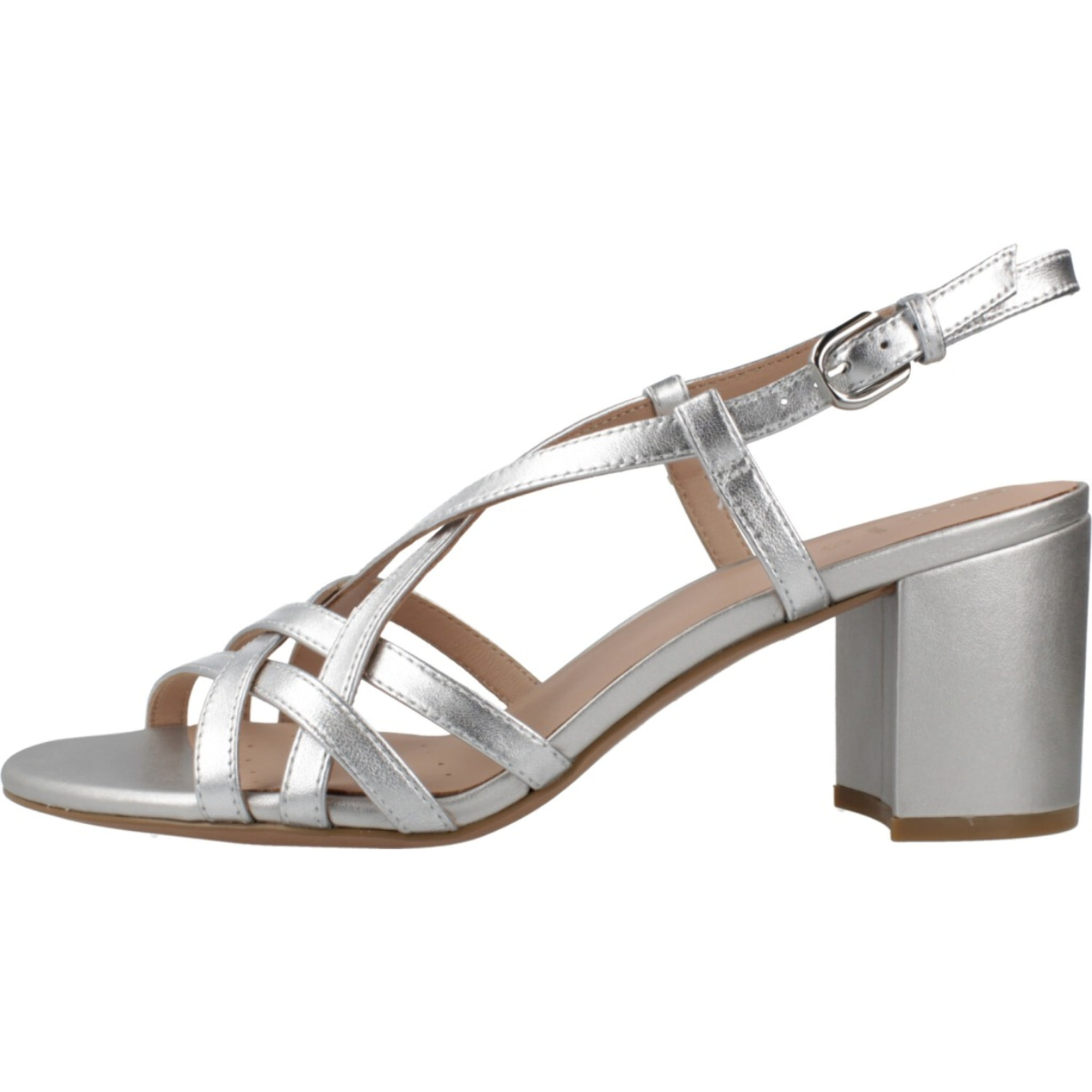 Sandalias Mujer de la marca GEOX  modelo D VIRNILISA 65 S PLATA